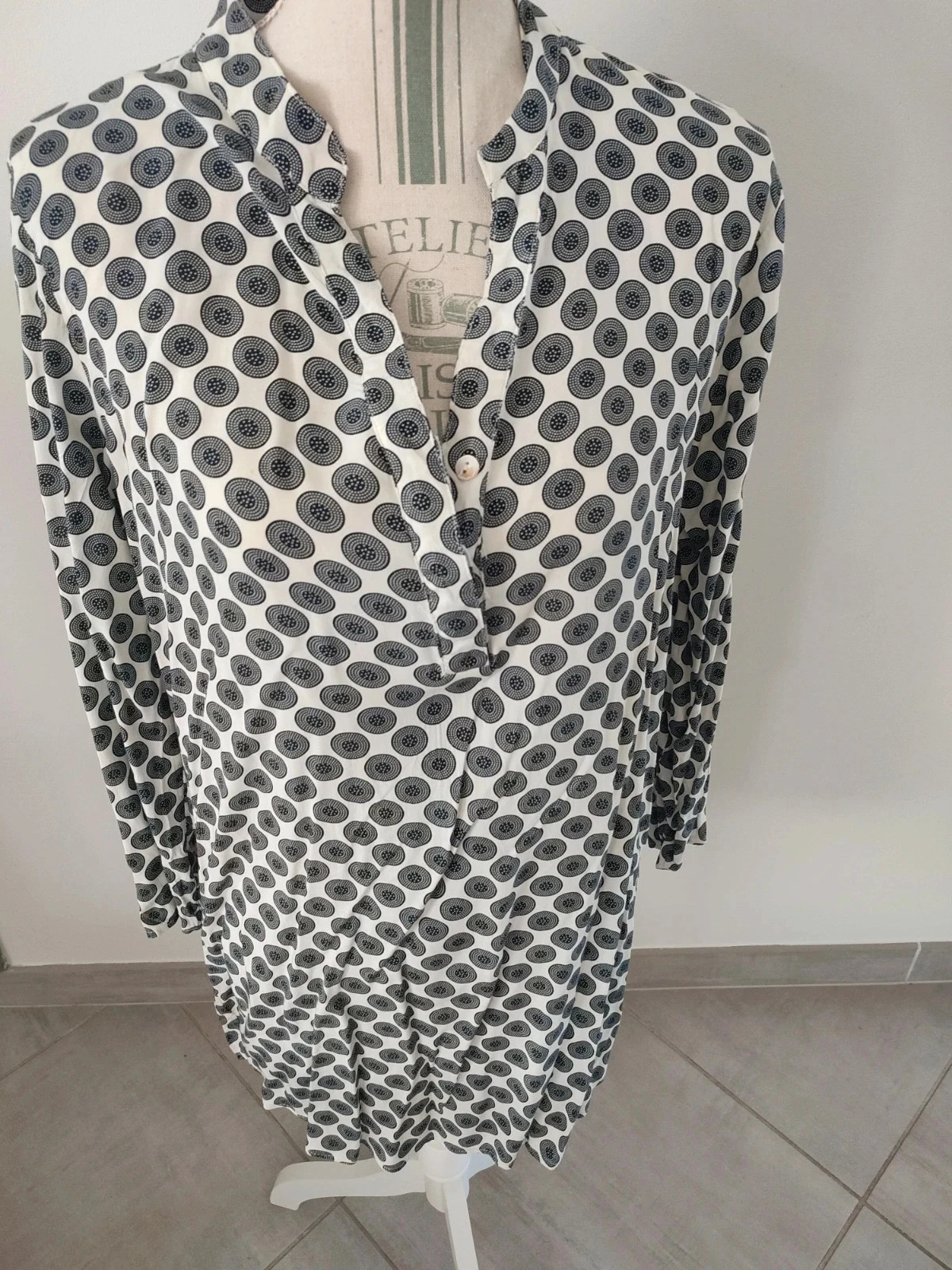 Long women's shirt or very short waist dress – photo 2